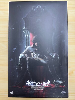 Hot Toys MMS 223 The Pirate Captain Harlock & Mr. Bird & Throne of Arcadia OPEN