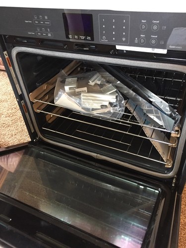 Whirlpool “Gold Series” Stainless Double Wall Oven-WOD93ECOAS04-New 30”x50” Face