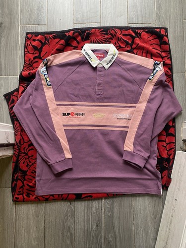 ウェア Supreme Chest Stripe Rugby XL Supreme Chest Stripe Rugby XL | eBay