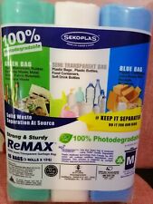 Download Eco-friendly,photodegradable garbage bag 45 bags 3 rolls x ...