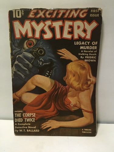 洋書 4 PULP MAGAZINES: 1935, 1938, 1940, 1951 Pulp Magazine The
