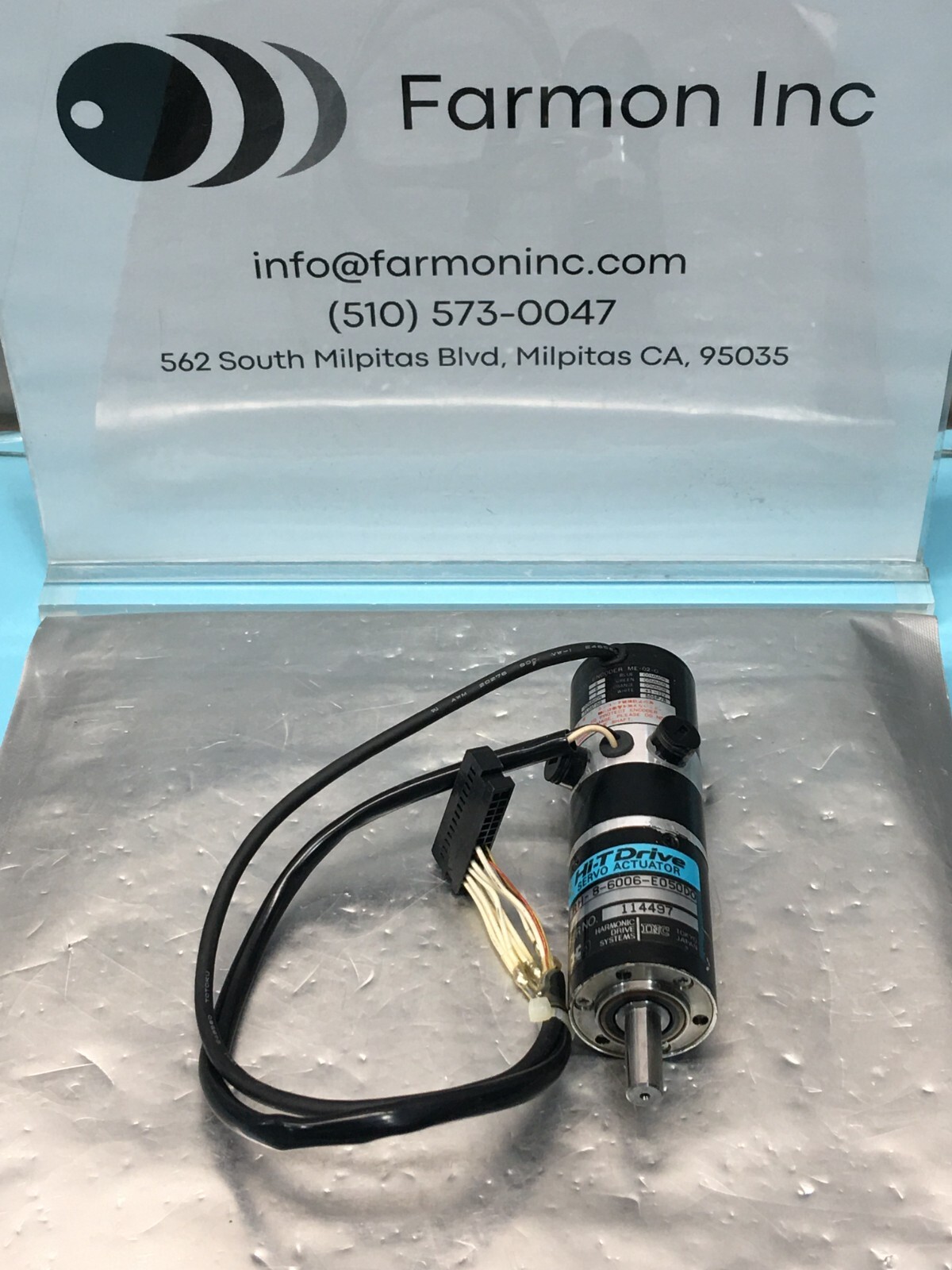 Harmonic Drive RH-8-6006-E050D0 Hi-T Drive Servo Actuator w/ ME-02, 152275