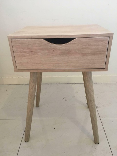 Kmart Bedside Table White Oak Look Bedside Tables Gumtree