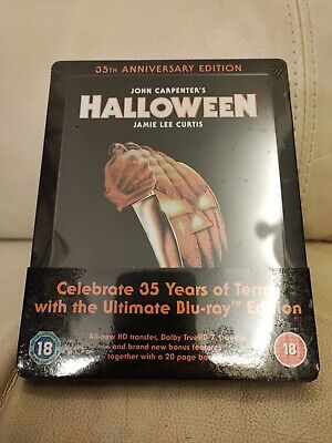 UK Halloween 1978 Blu-ray Steelbook, New/Sealed