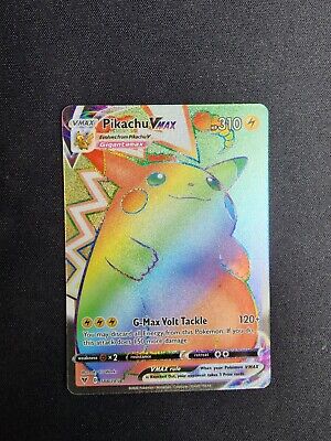Pokémon TCG Pikachu VMAX Vivid Voltage 188/185 Holo Secret Rare MINT