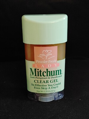 Vintage 90s Lady Mitchum Anti-Perspirant Deodorant Stick Sealed FULL 2.25floz