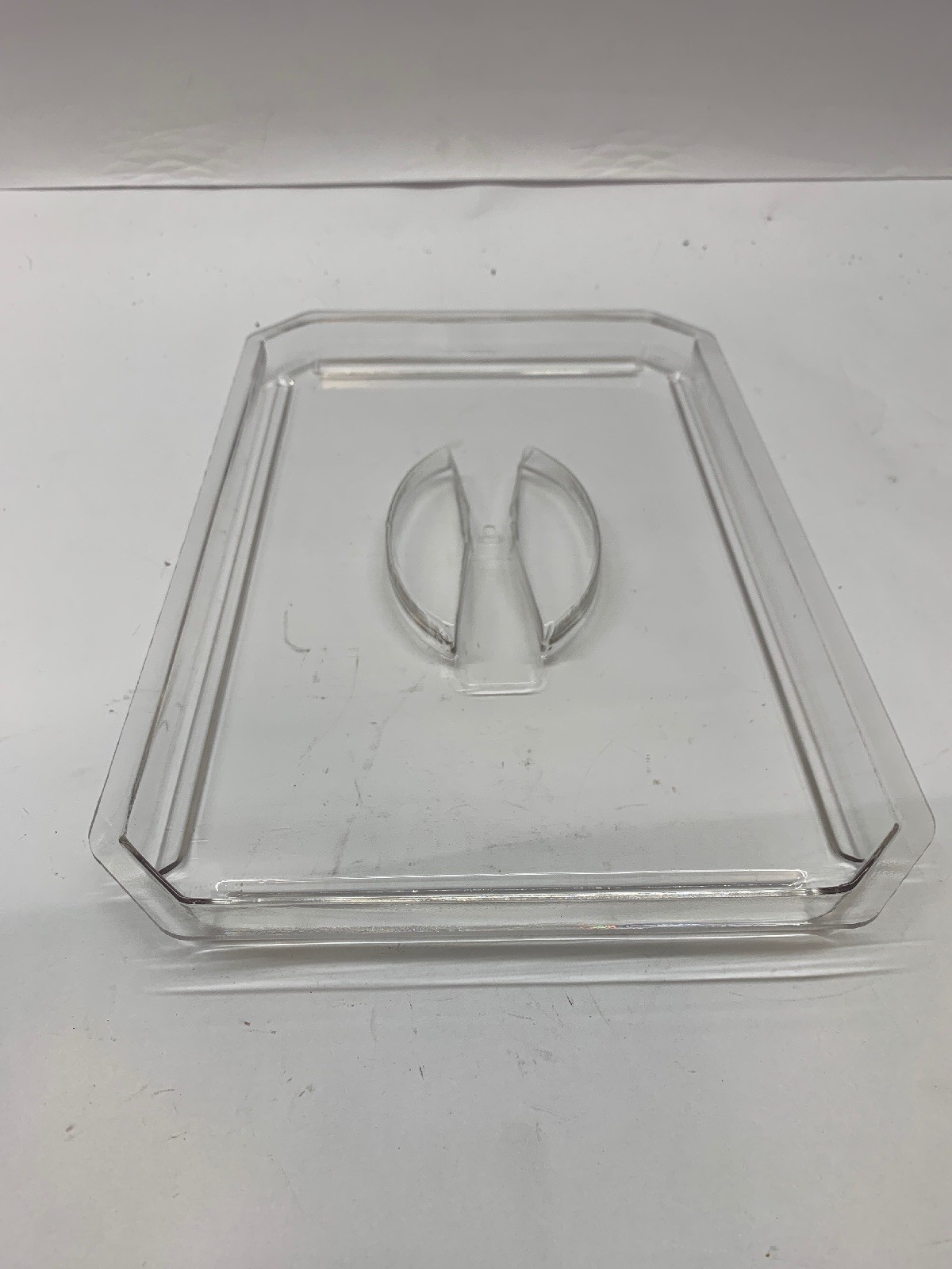 Plastic Food Cover - Clear, Rectangular
