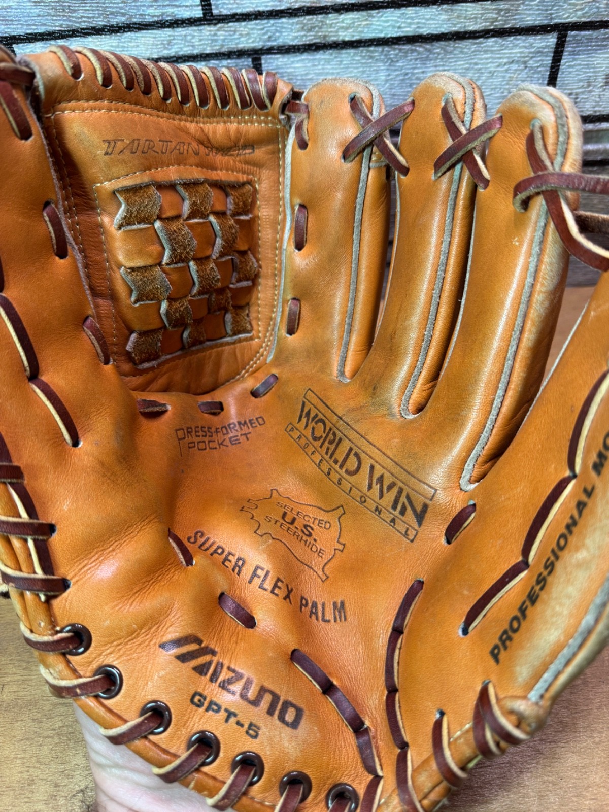 Mizuno ワールドウィンGPT-5 Mizuno Vintage World Win GPT-5 Baseball Glove Used, USA
