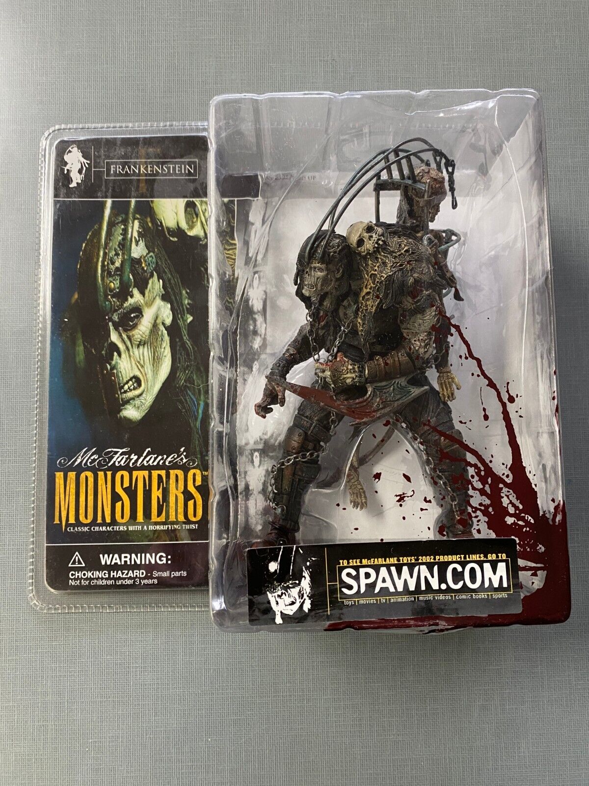 McFarlanes Monsters Frankenstein Series 1 Action Figure 2002 McFarlanes Monsters Frankenstein Series 1 Action Figure 2002