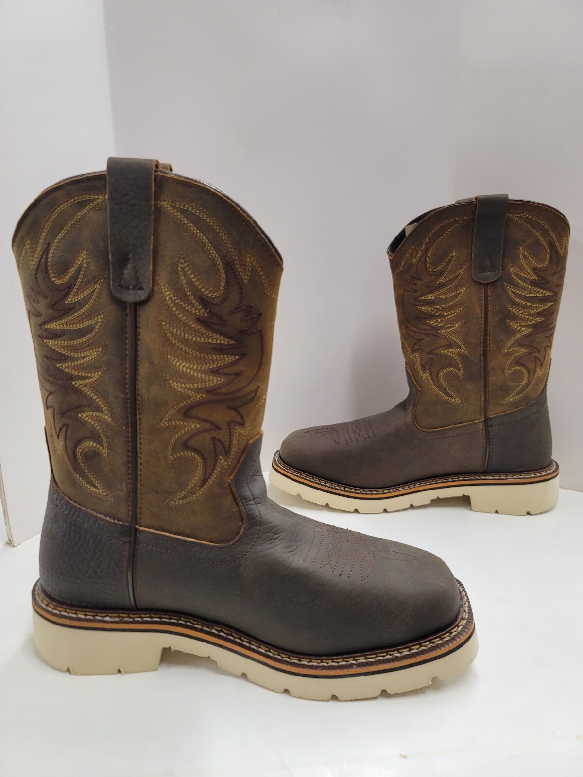 Pre-owned Thorogood 11"  Waterproof Soft Toe Pull On Boot 814-4332 Crazyhorse Made In Usa