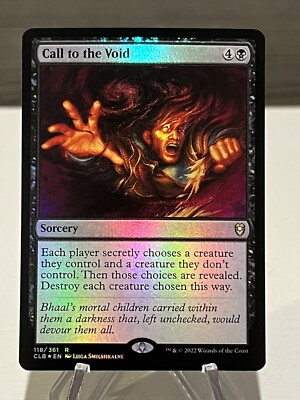 Call to the Void | FOIL | Commander Legends: Battle for Baldur's Gate NM MTG