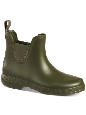 СУМКИ Женские зеленые Everywear Chelsea Boots Cirrus с круглым носком, непромокаемые сапоги 7
