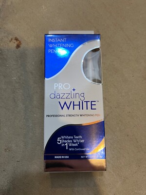 PRO DAZZLING WHITE INSTANT STAIN REMOVAL TEETH PRO TOOTH CLEAN WASH PROFESSIONAL