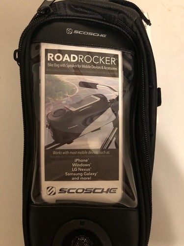 Scosche BMXLS-RoadRocker XL Bike Bag with Speaker for Mobile Devices