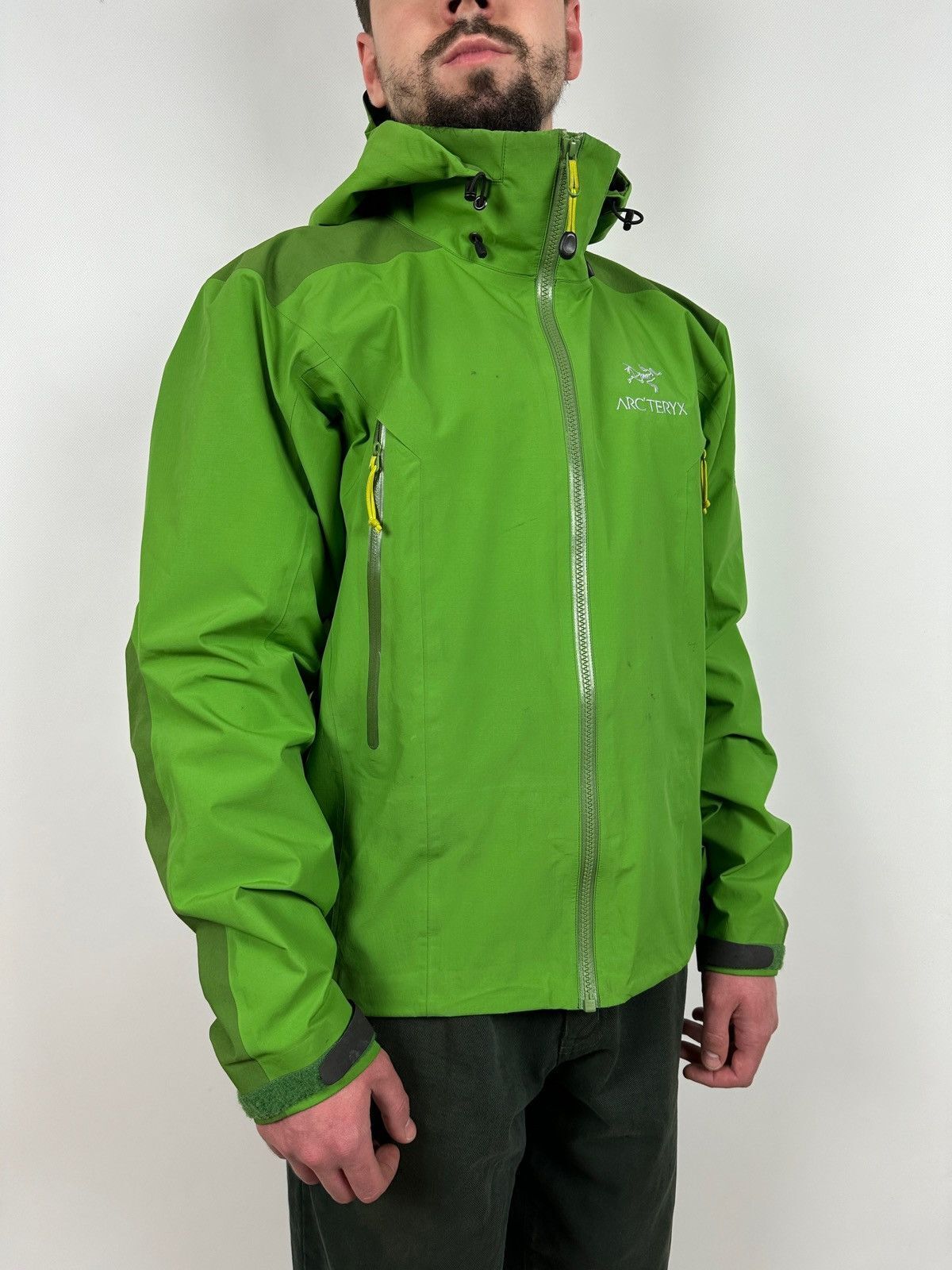 Men's Arcteryx Beta AR Goretex Pro Green Jacket Size S | eBay