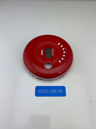 RCA RP2910-B Portable CD Player w/FM Radio Retro TESTED FREE SHIPPING