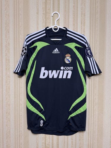 REAL MADRID SPAIN 2007 2008 THIRD FOOTBALL SHIRT JERSEY SZ S