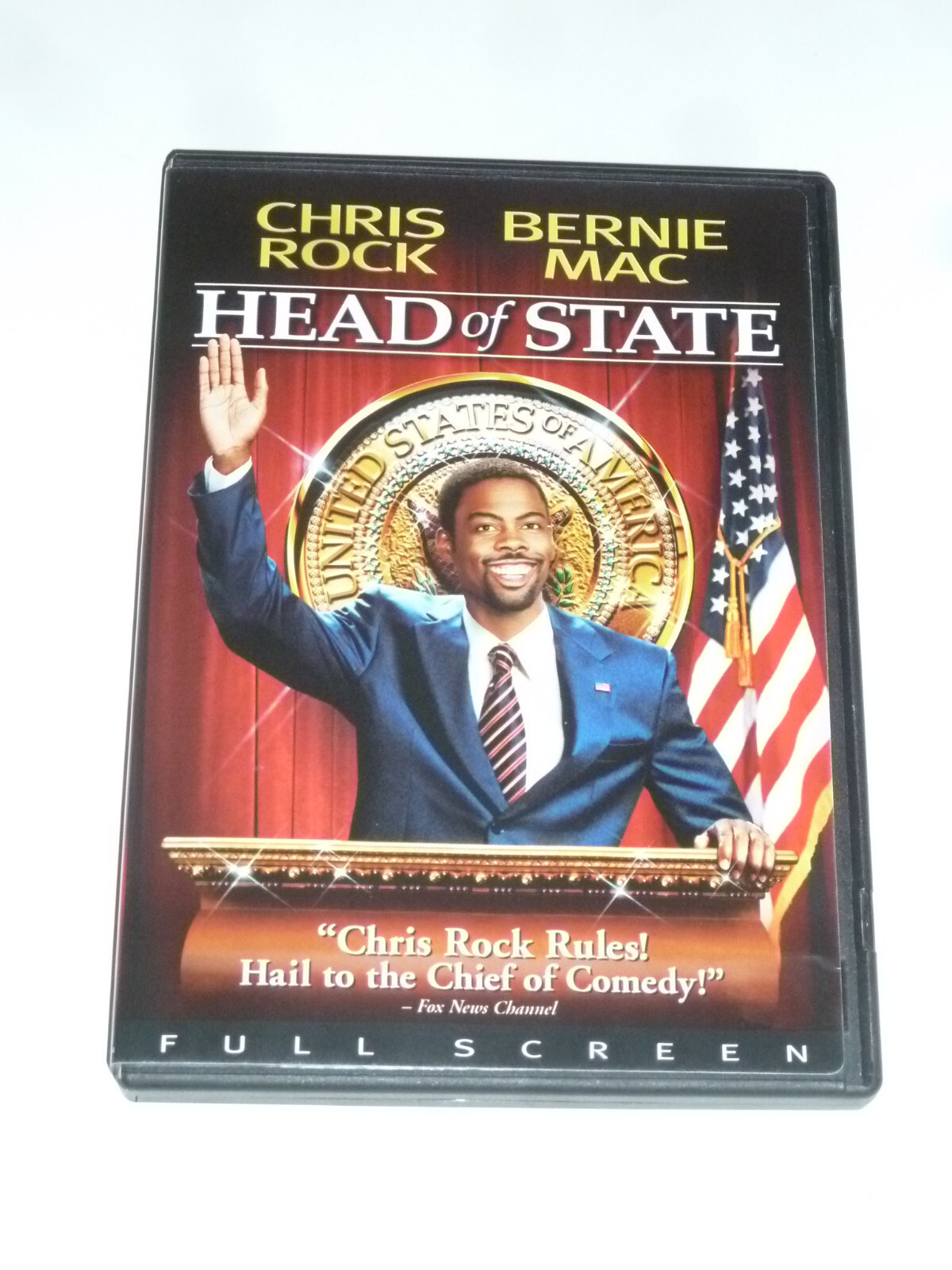 Head of State DVD 2003 comedy movie black US president