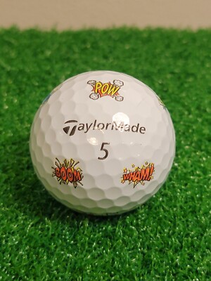 TaylorMade TP5 Pix Limited Editon Smash! Boom! Pow! Golf Balls