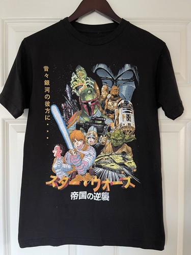Star Wars Mad Engine Anime Japanese Men's T-Shirt Size