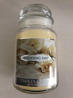 New Yankee Candle Large Jar - Wedding Day 22 Oz Candle