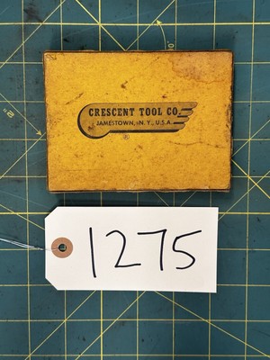 Vintage Empty Crescent Box For A18K 8  Wrench