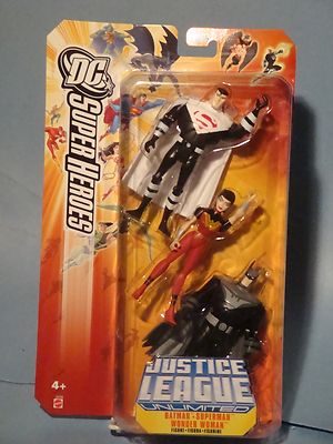 JUSTICE LEAGUE UNLIMITED FUTURE LEAGUE THREE PACK! NM!