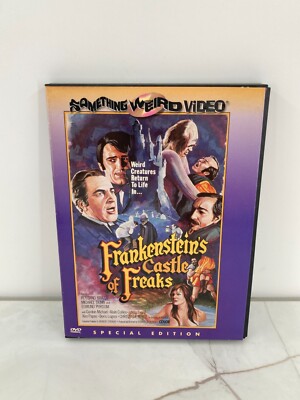 Frankensteins Castle of Freaks DVD Special Edit Film Movie Rossano Brazzi Noir