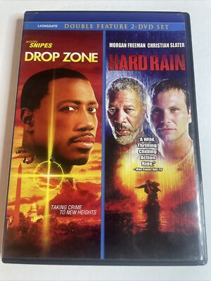 Drop Zone / Hard Rain [Double Feature] [DVD] Preowned Wesley snipes, Etc