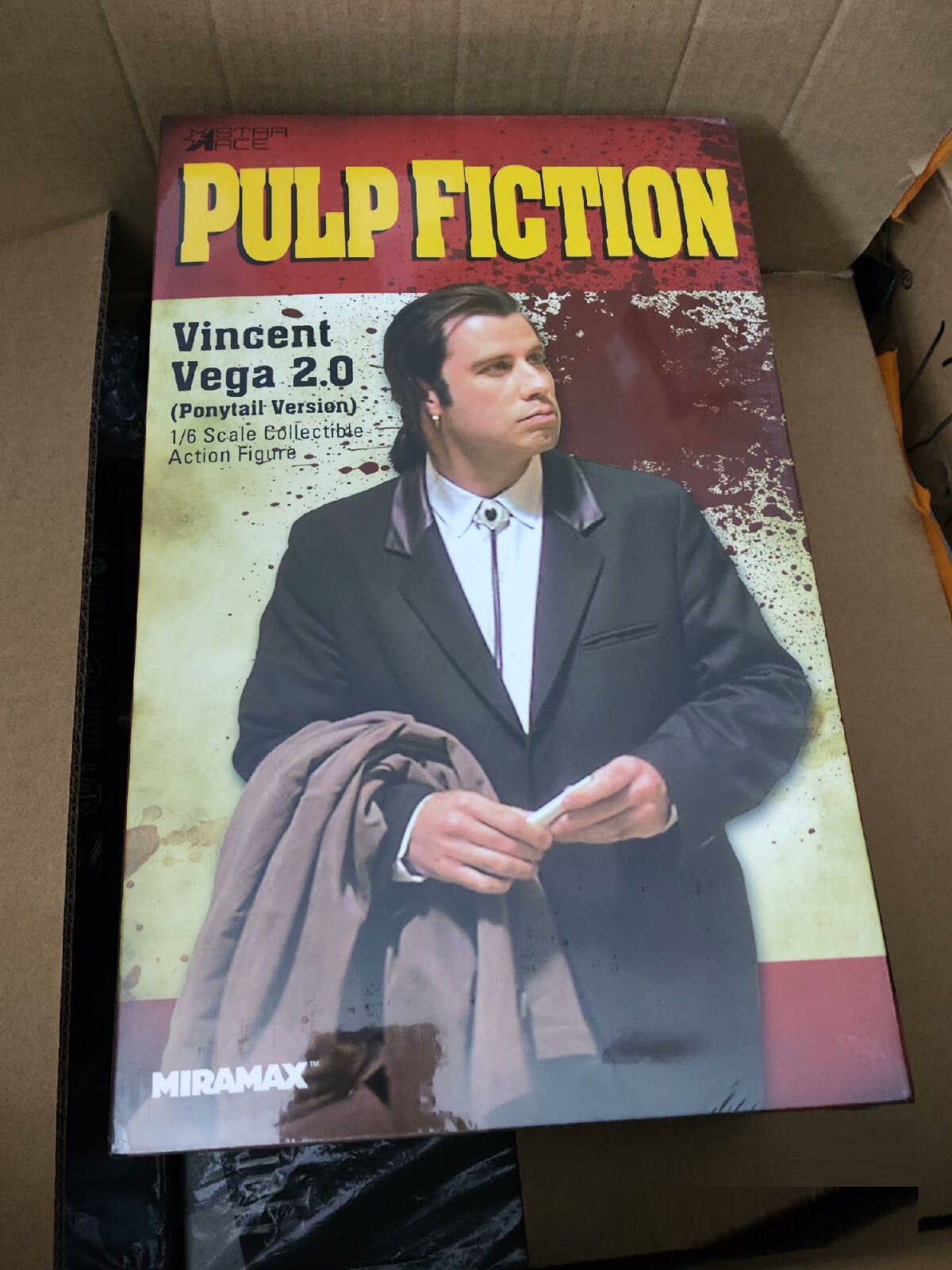 その他 Star Ace Toys 1/6 Vincent Vega 2 SA0086 PULP FICTION - Vincent Vega 2.0 Pony Tail Deluxe 1/6 Action