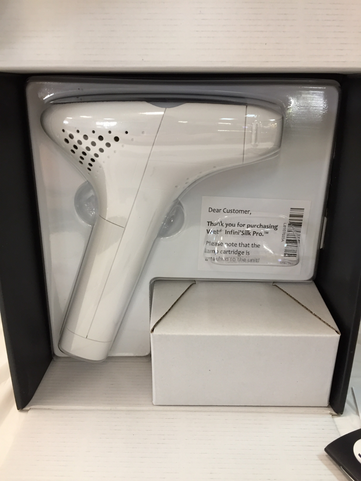 Veet Infini' Silk Pro Light-Based IPL Hair Removal System Infini Infini'Silk