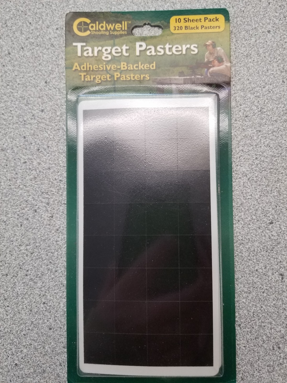 Caldwell shooting supplies adhesive target plasters- 10 sheet pack, 320 pasters