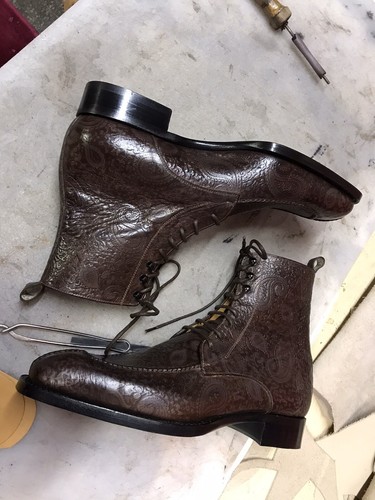 Pre-owned Handmade Hand Made Made To Order Boots. Perfect Quality In Multicolor