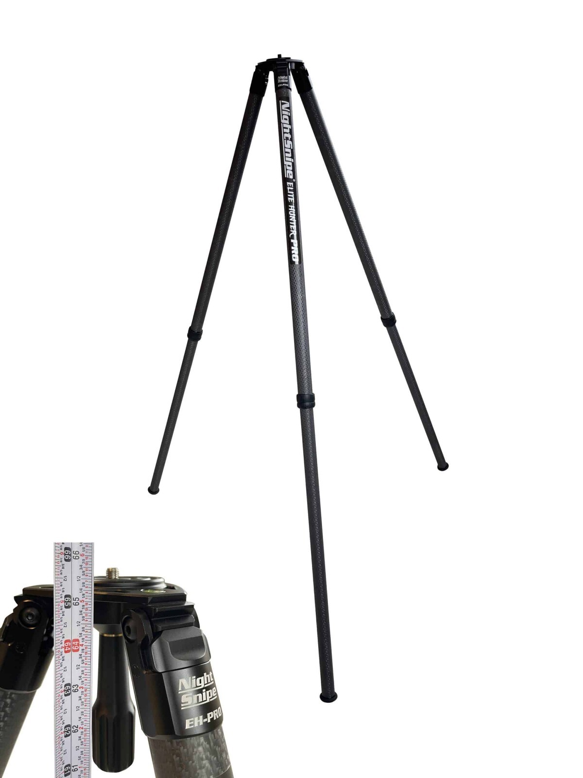NightSnipe Elite Hunter Pro Carbon Fiber Tripod