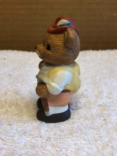 Homco German Hiking Bear Figurine