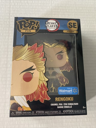 Funko Pop Pin Demon Slayer Rengoku Walmart Exclusive Chase
