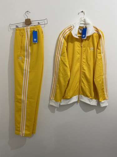 トップス ADIDAS BECKENBAUER SEMI SOLAR YELLOW M ADIDAS Beckenbauer FB Nations Tracksuit Jacket & Pants Set