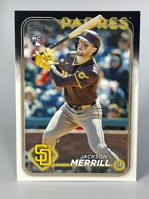 2024 Topps JACKSON MERRILL Padres Rookie #699 rc Set Variation ~QTY~