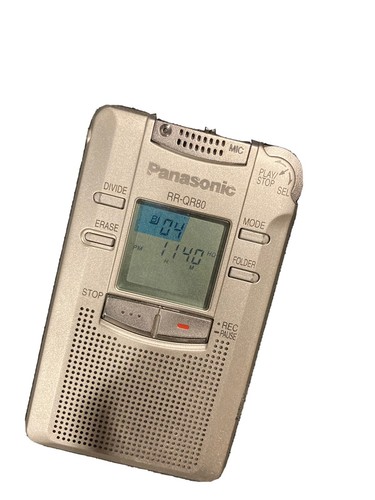 Panasonic RR-QR80 Digital Voice Recorder Free Shipping