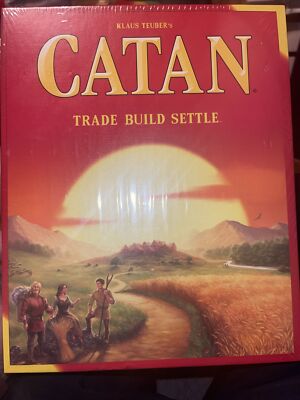 Catan Trade Build Settle Board Game Complete Game Brand New 
