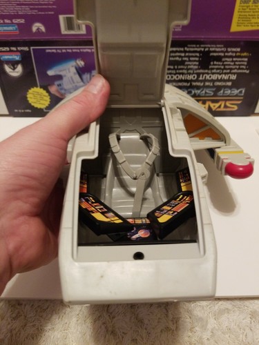 Playmates Star Trek DS9 Deep Space Nine RUNABOUT ORINOCO w/Box Works Geat