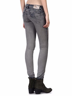 $278 NWT DIESEL JEANS Sz26X32 SKINZEE-LOW SUPER SLIM SKINNY