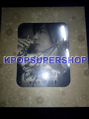 Shin Hye Sung 3rd Album Side 2 Keep Leaves Autographed Signed Promo CD  Shinhwa