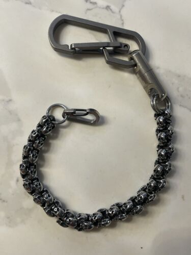 Wallet-Card Holder, Heavy Skull Fat Link Chain for Trayvax Wallet-Card Holder, Heavy Skull Fat Link Chain for Trayvax