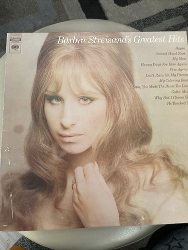 Barbara Streisand's Greatest Hits PC-9968 Vinyl Columbia