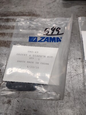 Genuine OEM ZAMA gasket & Diaphragm Kit #GND-49 ENV 17
