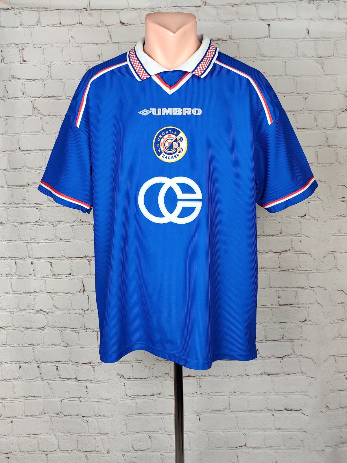 Football shirt soccer NK Croatia Zagreb Dynamo Dinamo Home 1998