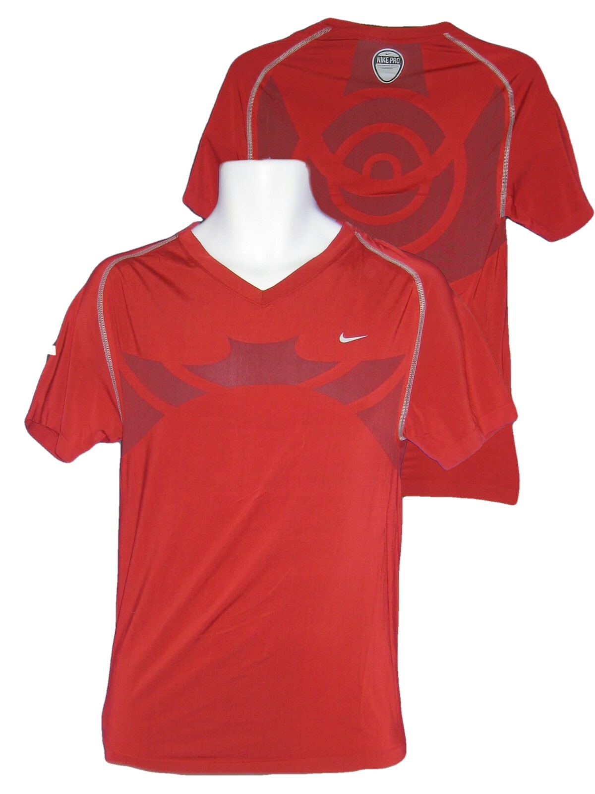 nike compression v neck