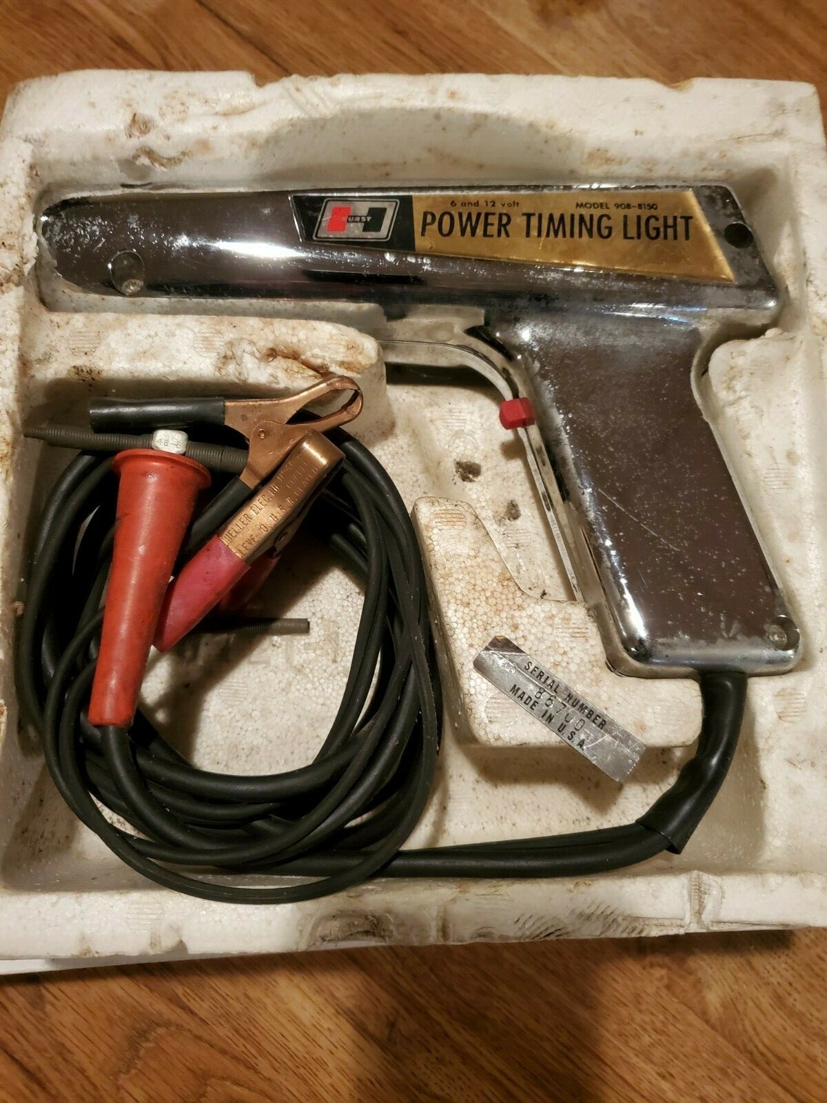 Hurst Power Timing Light, Vintage Tool By Hurst, Olds Pontiac Hemi