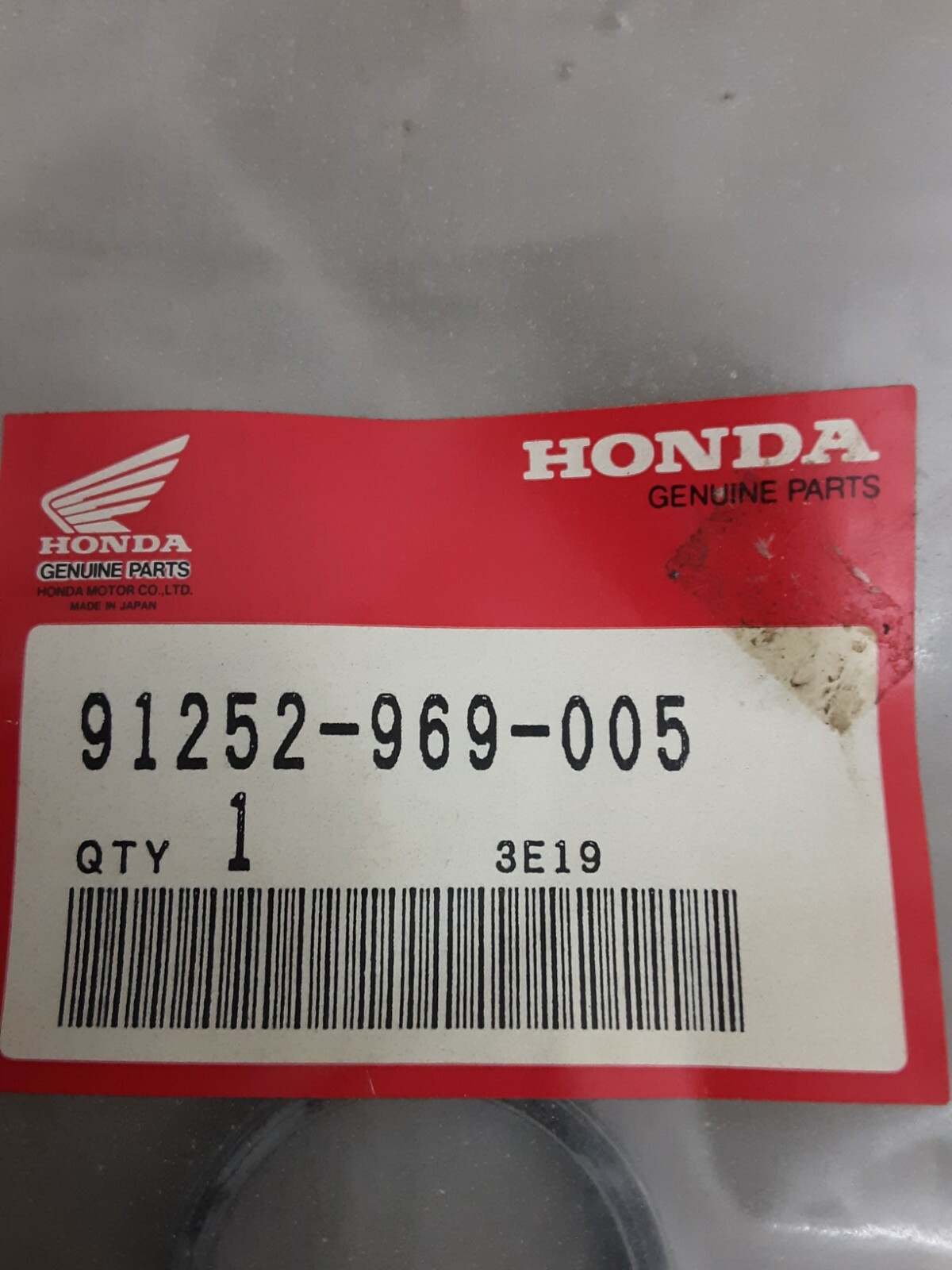 ウエルパスマイルド NEW GENUINE HONDA 91252-969-005 DUST SEAL (30X36X5) Pilot